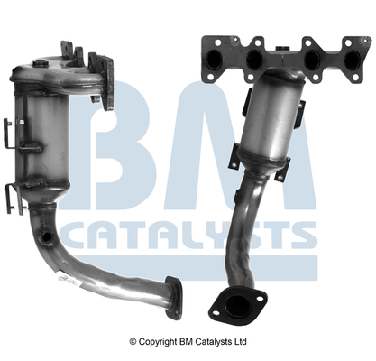 Convertor catalitic EURO 4 BM CATALYSTS FIAT DOBLO 1.4 Runda Benzina Emisii EURO 4 Omologare Da Montare Da