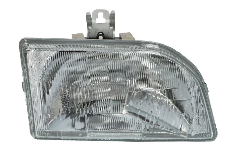 Far DEPO Lampa Frontala Dreapta H4 Manual Fara Motoras Insert Cromat Ford Fiesta III Hatchback Minivan