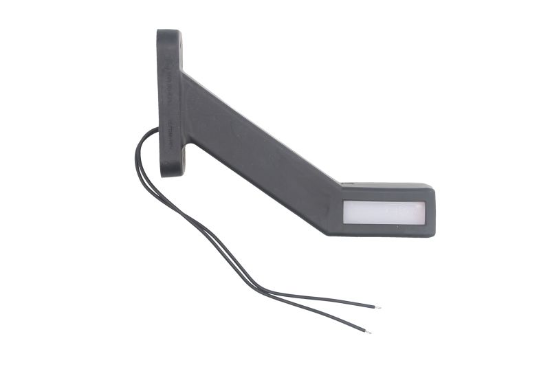 Lumină de clarificare LED WAS contur R portocaliu/roșu/alb 12/24V cablu 240mm braț lung montare suprafață