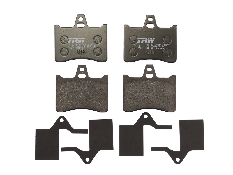 Set placute frana disc spate TRW CITROEN XANTIA XM 1.8-3.0 05.94-04.03 inaltime 75mm latime 83mm grosime 15.5mm