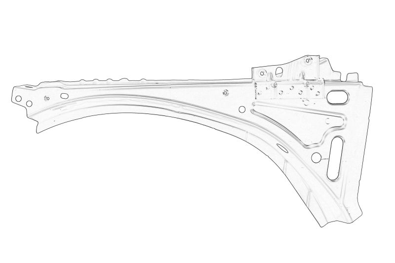 Lonjeron Fata Stanga VW Golf Sportsvan Golf VII 08.12- Rame Far Elemente Fixare 5G0 810 135 OE VW