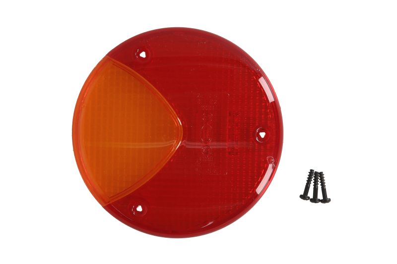 Dispersor lampa spate HELLA stanga dreapta indicator stop parcare CLAAS XERION 01.13- rosu portocaliu ECE