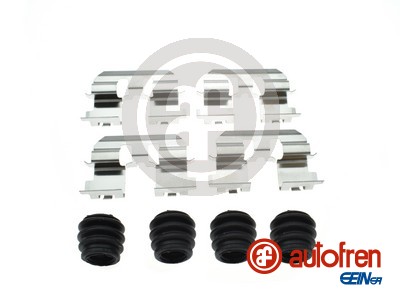 Set accesorii placute frana spate NISSIN Honda Accord VIII 2.0/2.2D/2.4 06.08- AUTOFREN SEINSA