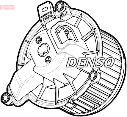 Ventilator habitaclu DENSO IVECO DAILY IV V 2.3D 3.0CNG 3.0D 05.06-02.14 Suflanta aer 2 conexiuni mufa