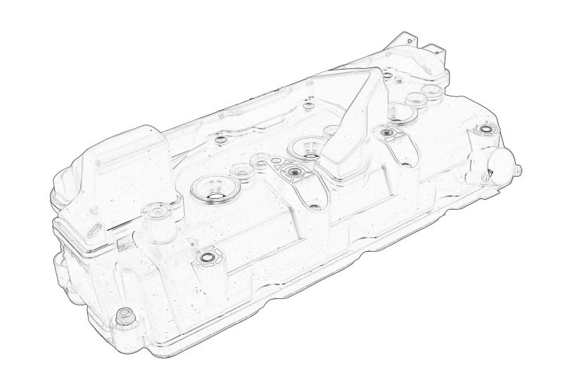 Capac culbutor OE VW Motor Chiulasa Carcasa supapelor AUDI A4 ALLROAD B9 A4 B9 A5 A6 ALLROAD C7 A6 C7 A6 C8 A7 A8 D5 Q5 Q7 Q8 VW AMAROK TOUAREG 3.0D 3.0DH