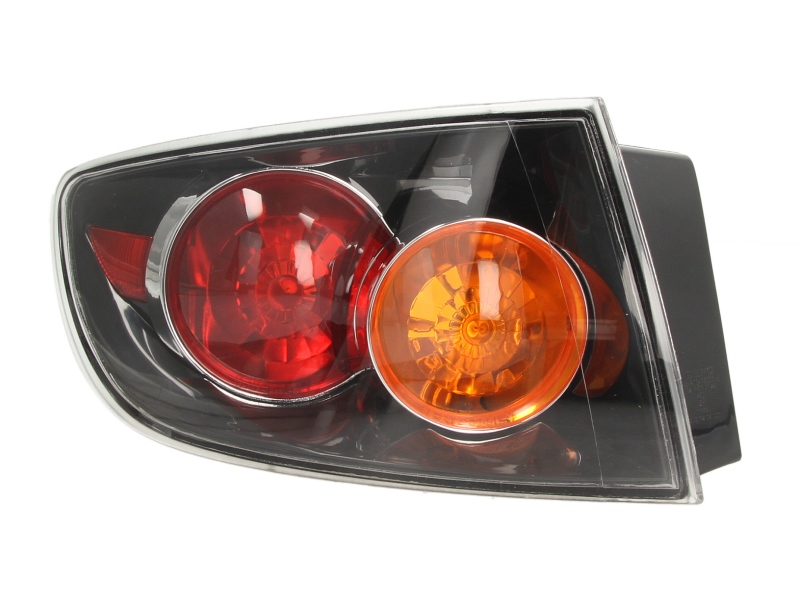 Lampa spate stanga externa W21/5W W21W compatibila MAZDA 3 1.3-2.3 10.03-12.09 DEPO Rosu 4 usi Sedan