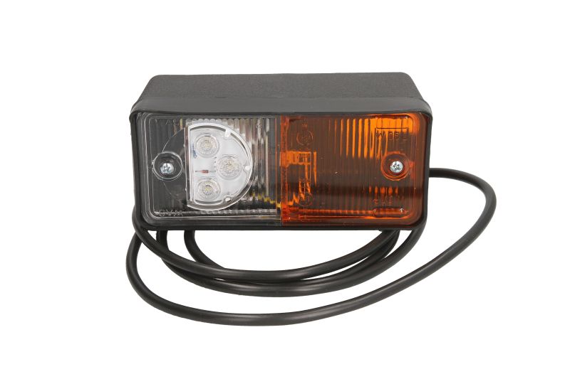 Semnalizator WAS Stanga Fata LED/P21W Lampa Indicator Alb/Portocaliu Lumini Parcare 12V/24V