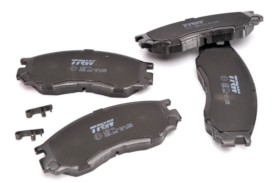 Set placute frana fata TRW AUTOMOTIVE MITSUBISHI DELICA SPACE GEAR L300 L200 L400 2.0/2.4/2.5D 07.94-12.07 55mm 137.8mm 15.7mm