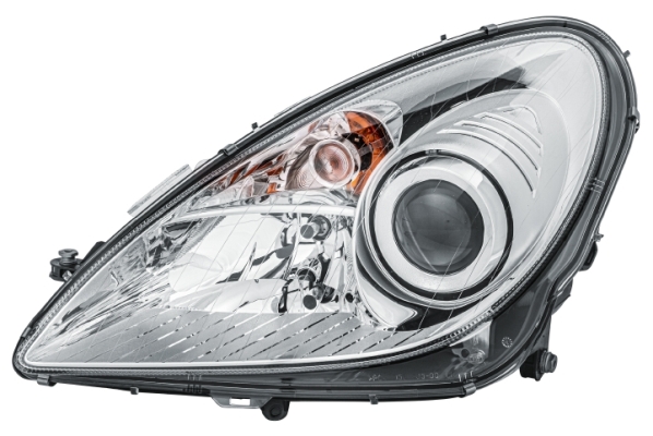 Far HELLA Lampa frontala Stanga electric halogen argintiu semnalizator transparent MERCEDES SLK R171 02.11