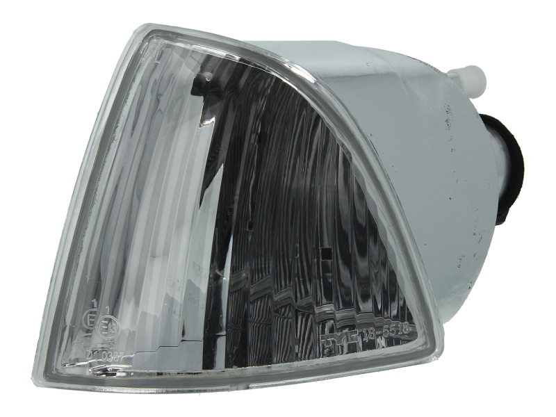 Semnalizator față stânga transparent TYC Peugeot 806 1.8-2.1D 06.94-08.02 cu suport bulb alb