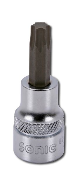 Tubulară SONIC 3/8` TORX T40, lungime 48 mm, mărime metrică 10 mm, cheie E-TORX, profesională