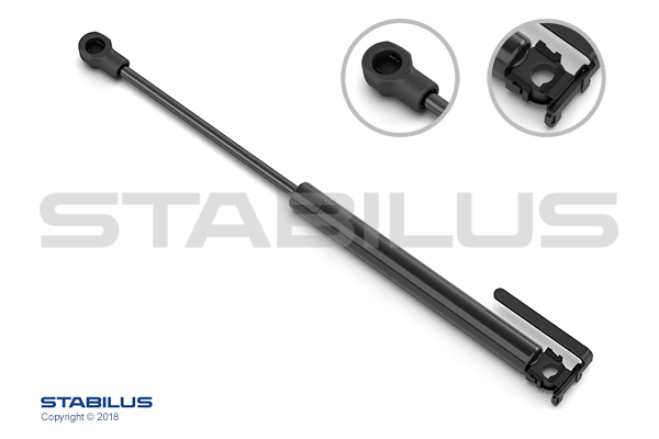 Amortizor gaz pavilion STABILUS Dreapta/Stanga lungime maxima 286mm SUV 110mm BMW 3 E36 Cabriolet 03.93-11.99