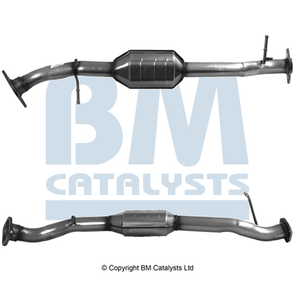 Convertor catalitic oval EURO 4 Diesel FORD RANGER MAZDA BT-50 2.5D 05.06-12.15 BM CATALYSTS 3000cm³