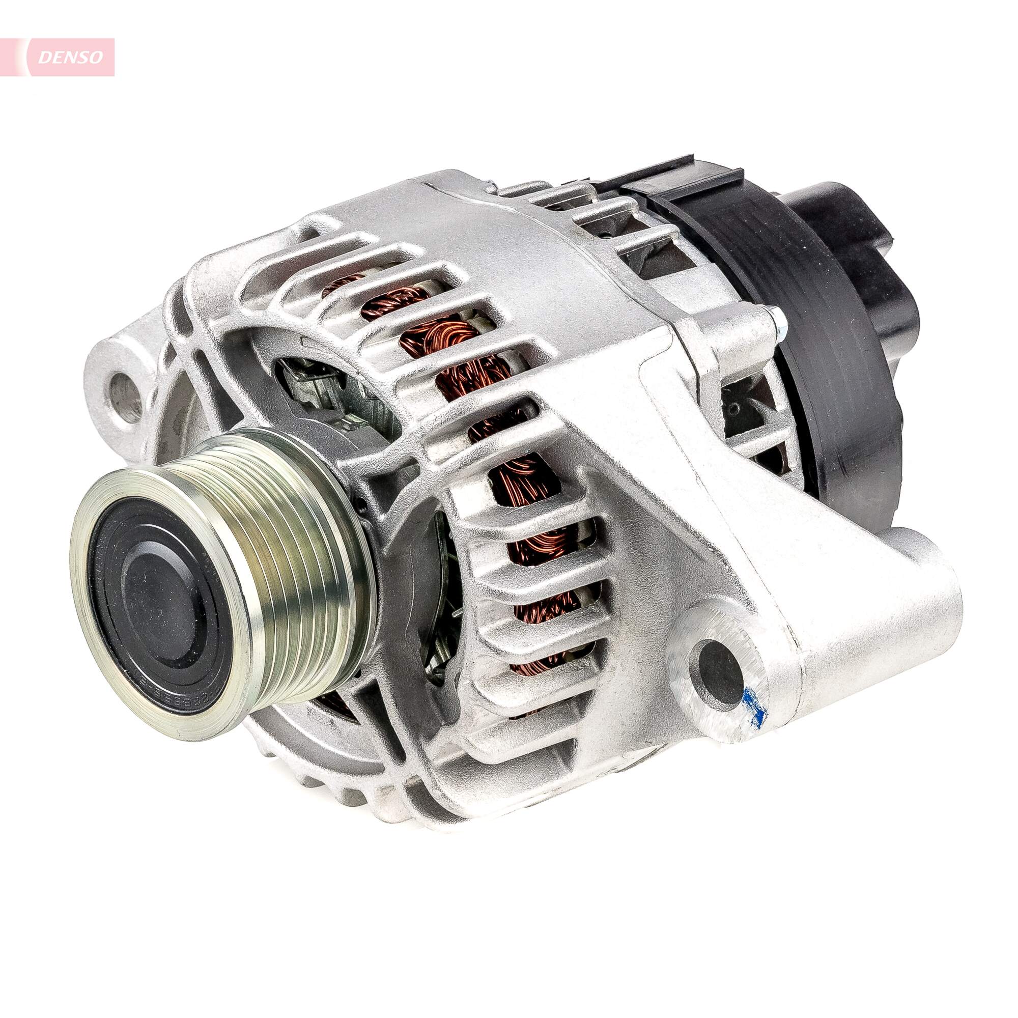 Alternator DENSO 14V 120A ALFA ROMEO 159 BRERA GIULIETTA SPIDER LANCIA DELTA III 1.8 01.09-10.18 56mm 6 caneluri 12V Fulie Da