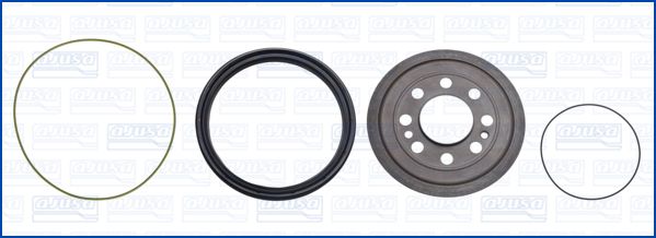 Simering ulei arbore cotit AJUSA 120x140x11 CHRYSLER VOYAGER IV JEEP CHEROKEE 2.5D/2.8D 02.00-12.08