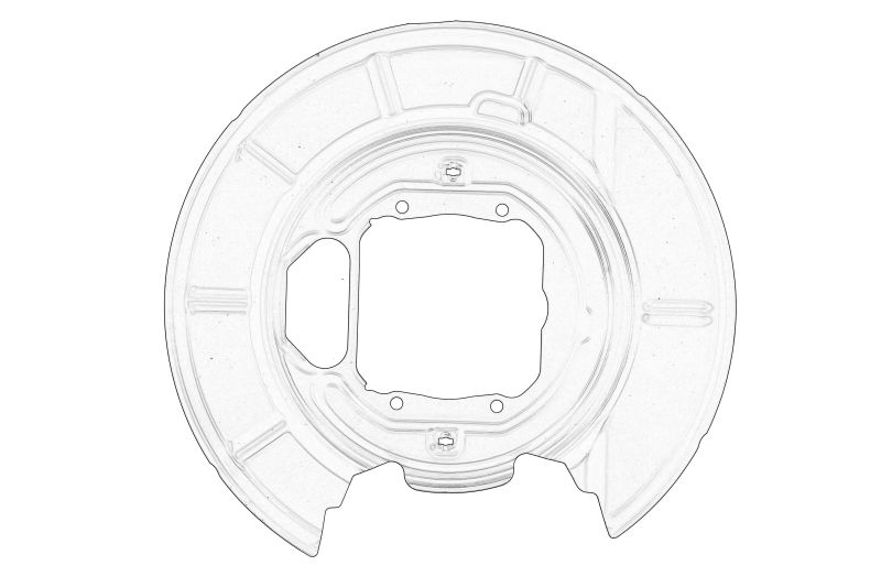 Protectie stropire disc frana Spate Dreapta BMW 5 E39 2.0-4.9 09.95-06.03 OE BMW