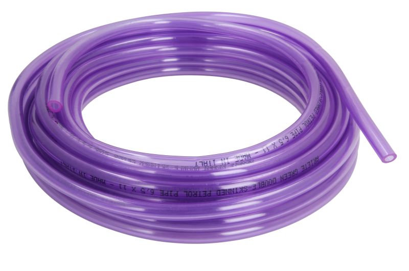 Furtun combustibil ARIETE 6.5mm interior 11.0mm exterior 10m lungime Violet Dublu-strat