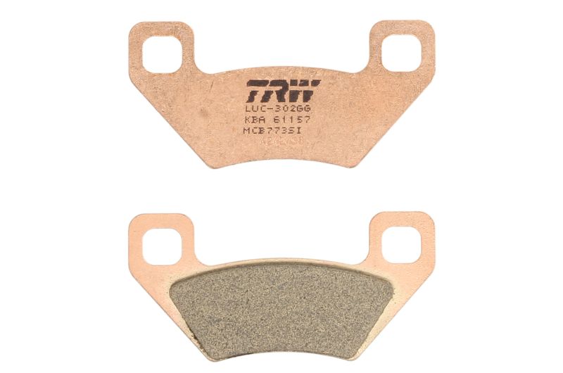 Set plăcuțe frână disc sinterizate offroad material metalic TRW AUTOMOTIVE Arctic Cat față/spate 94.5x45.5x7.0 mm