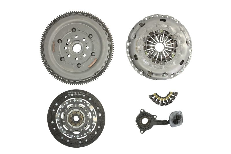 Set ambreiaj LUK cu rulment volant masa dubla Ford Mondeo III 2.0D MTX75 10.00-03.07 8 gauri 5 dinti reglare automata