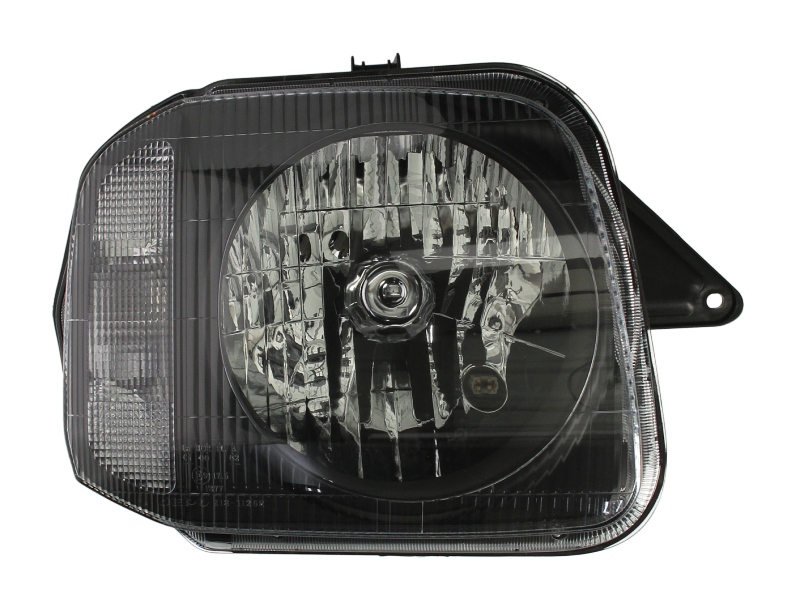 Far Dreapta DEPO SUZUKI JIMNY 01.01- Lampa Frontala H4 Electric Fara Motoras Culoare Insert Cromat Semnalizator Transparent