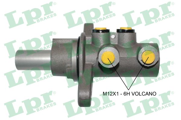 Pompa centrala frana LPR aluminiu 23,81mm Toyota Avensis 1.6-2.2D 11.08-10.18 filet 12X1 6H VOLCANO M12 2 pini