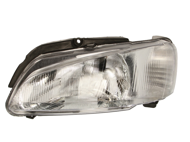 Far TYC Lampa Frontala Stanga H4 Electric Mecanic Fara Motoras Culoare Insert Argintiu Peugeot 106 II