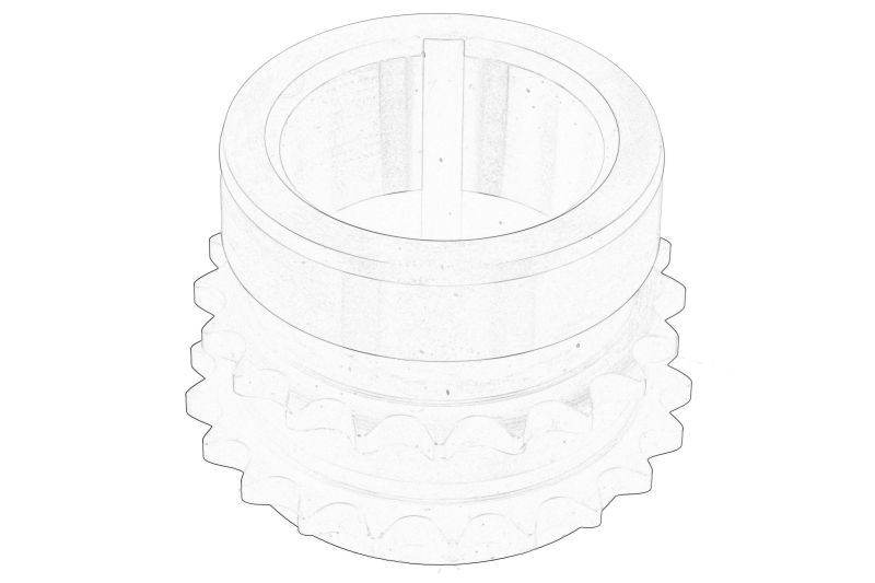 Roata dintata arbore cotit OE BMW 5 E60 7 E65 E66 E67 3.0D 09.02-12.09 piesa motor mecanism distributie