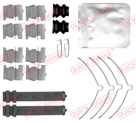 Set accesorii placute frana fata Mitsubishi Eclipse Outlander III 1.5-2.4H 10.17- QUICK BRAKE ADVICS