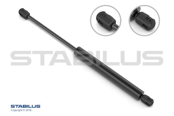 Amortizor gaz pavilion STABILUS lungime maxima 396mm cursa 156,5mm MERCEDES SL R230 CABRIOLET