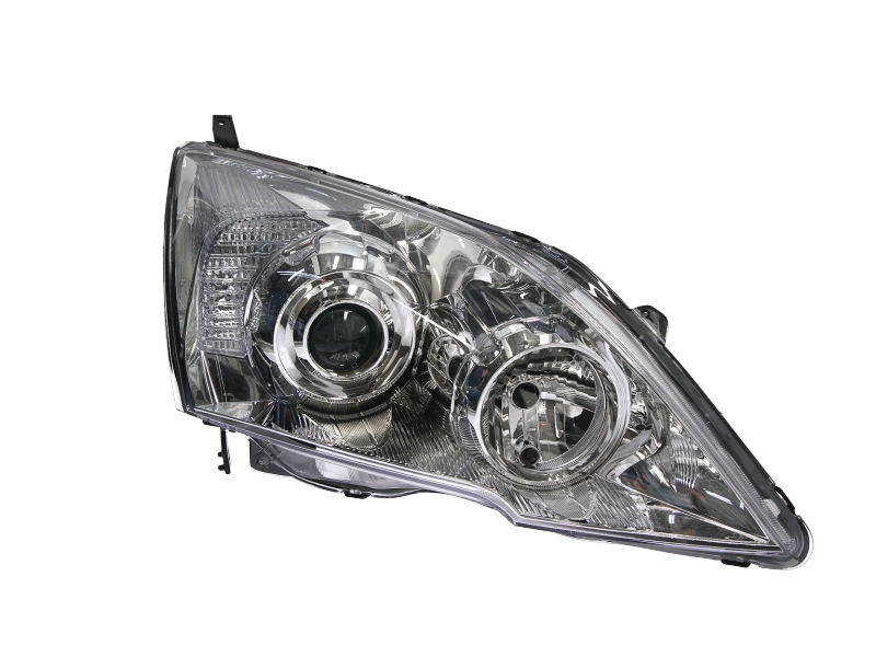 Far Dreapta DEPO Lampa Frontala Honda CR-V III 06.06-09.09 H1/HB3/W5W/WY21W Cromat Electric Fara Motoras