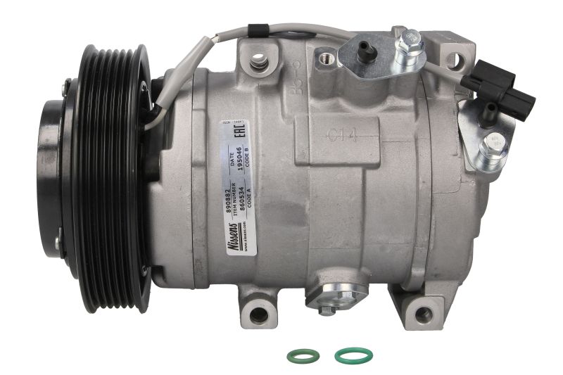 Compresor aer condiționat NISSENS ACURA MDX HONDA ODYSSEY PILOT 3.5/3.7 09.05 12V R134a 10SR17C PAG 46 135mm 6 caneluri 160ml