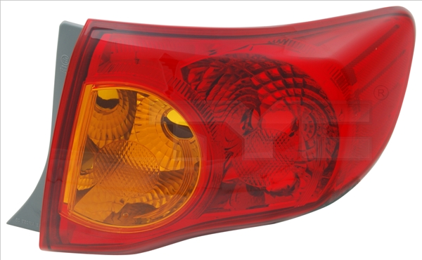 Lampa spate dreapta externă Toyota Corolla 1.3-2.0D 10.06-07.14 fără suport bec TYC