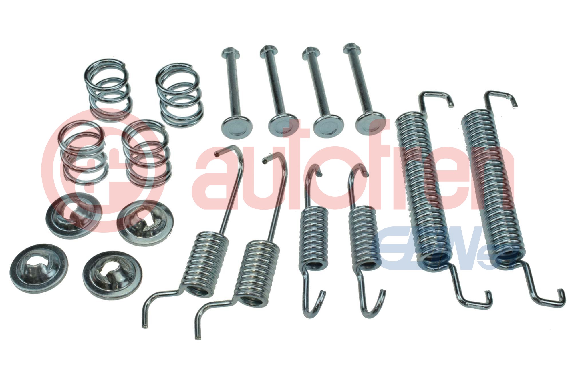 Set Montaj Pantofi Frână MANDO Hyundai Accent III Kia Rio II 1.4/1.5D/1.6 03.05- Puntea Spate Diametru Tambur 203mm AUTOFREN SEINSA