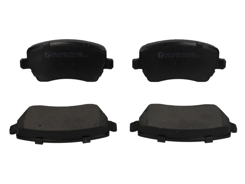 Set plăcuțe frână față Dacia Duster Nissan Micra IV V Note Suzuki Swift III 51.9mm 116.1mm 17.5mm LPR