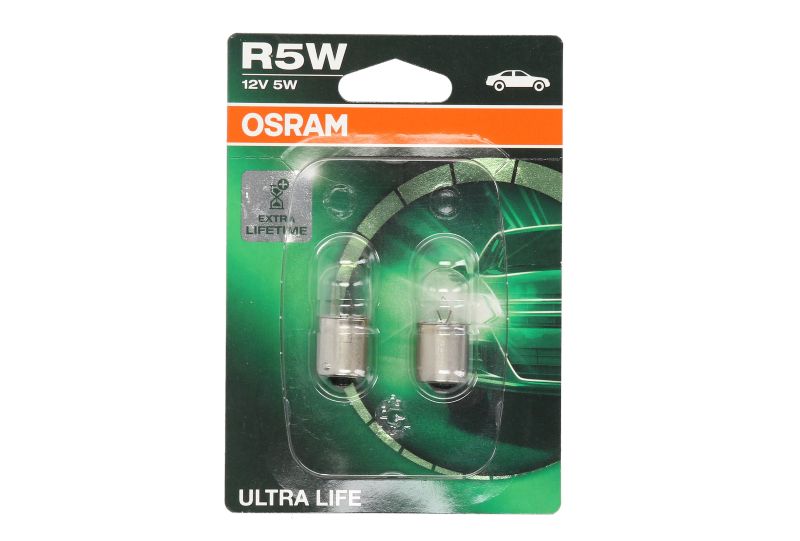 Bec incandescent OSRAM R5W 12V 5W BA15S Ultra Life blister 2buc IVECO DAILY III-VI 10.62-