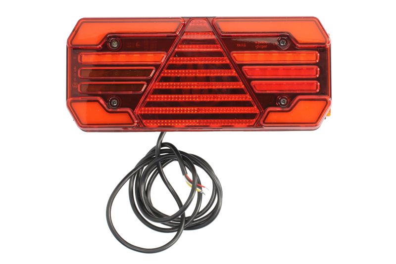 Stopuri spate LED 12/24V indicator frână parcare reflector lateral dinamic cablu 2m dreapta WAS