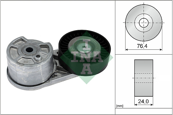 Intinzator curea transmisie Multi-V Ford Tourneo Custom V362 Transit Custom V362 Transit V363 2.0D 12.15- INA