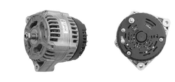 Alternator LETRIKA 28V 110A 2 Gauri Fixare Alezaj 10.2mm Distanta Gauri 56mm Diametru Fixare 90mm Dreapta Fara Rola Curea