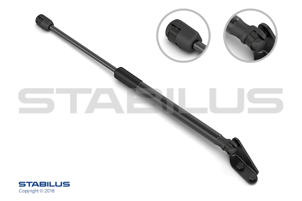 Amortizor portbagaj STABILUS Dreapta 380.5mm 130.5mm Nissan Leaf Hatchback 11.10-