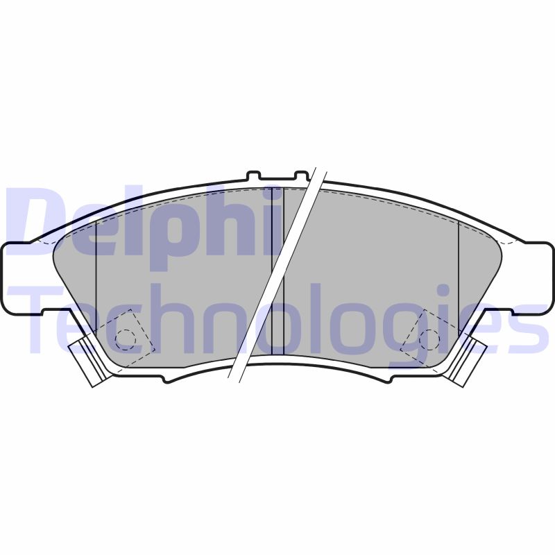 Set placute frana fata DELPHI SUZUKI LIANA 1.3/1.4D/1.6 07.01- Inaltime 53.0 mm Latime 136.0 mm Grosime 17.0 mm Senzor uzura Da