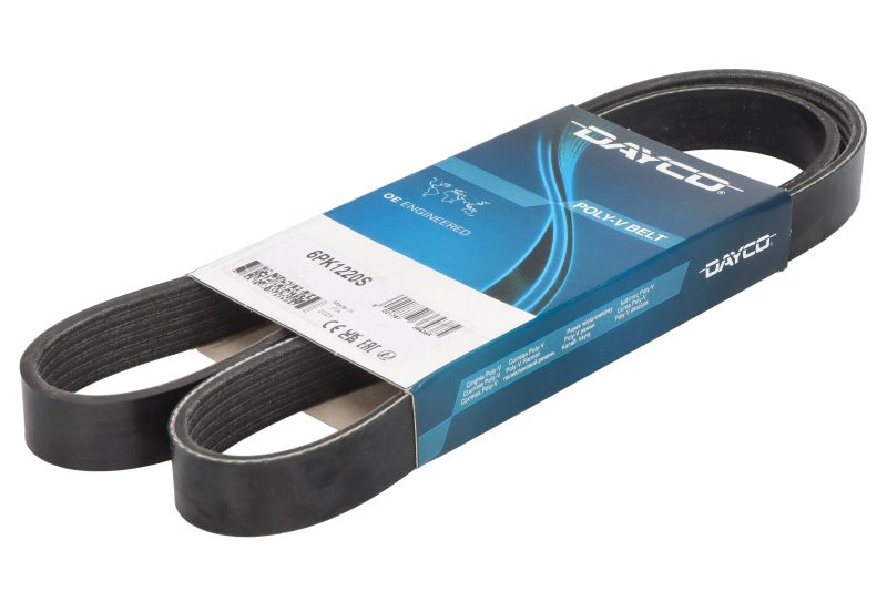 Curea transmisie caneluri DAYCO Multi-V-belt 6 nervuri EPDM 1220mm TOYOTA YARIS 1.0 12.10-