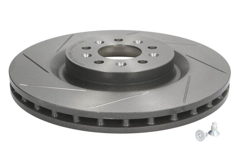 Disc Frana BREMBO 355mm Fata 5 Gauri 32mm Grosime Cu Suruburi Montare Dreapta/Stanga