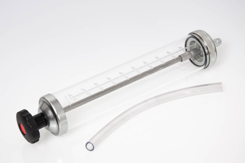 Injector ulei PROFITOOL napełniacz do skrzyń biegów transparent 500cm3 lungime tub 300mm