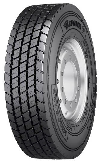 Anvelopa camion BARUM BD200R Regional Tractiune 315/70R22.5 154/150L 3PSMF M+S 74.0 dB C3 Radial TL 22.5