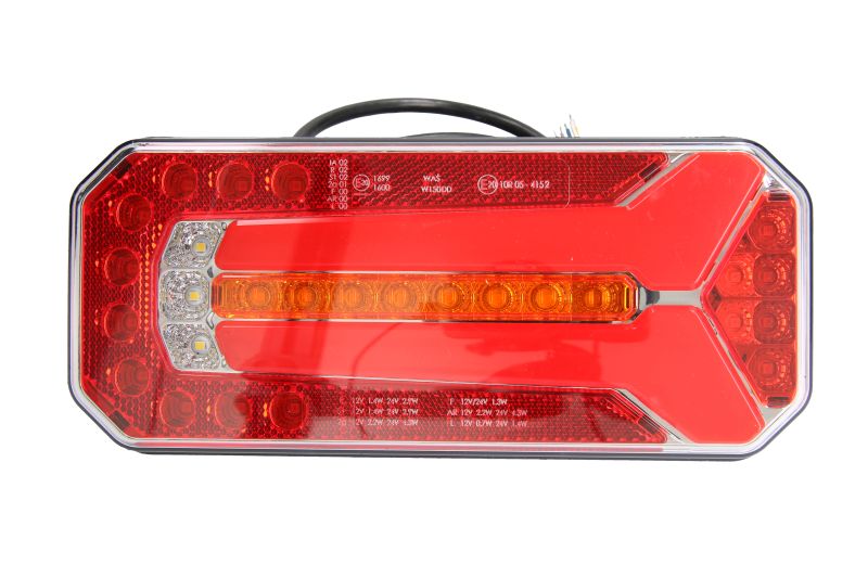 Stopuri spate LED 12/24V indicator ceata marsarier frana parcare numar reflector indicator dinamic WAS stanga