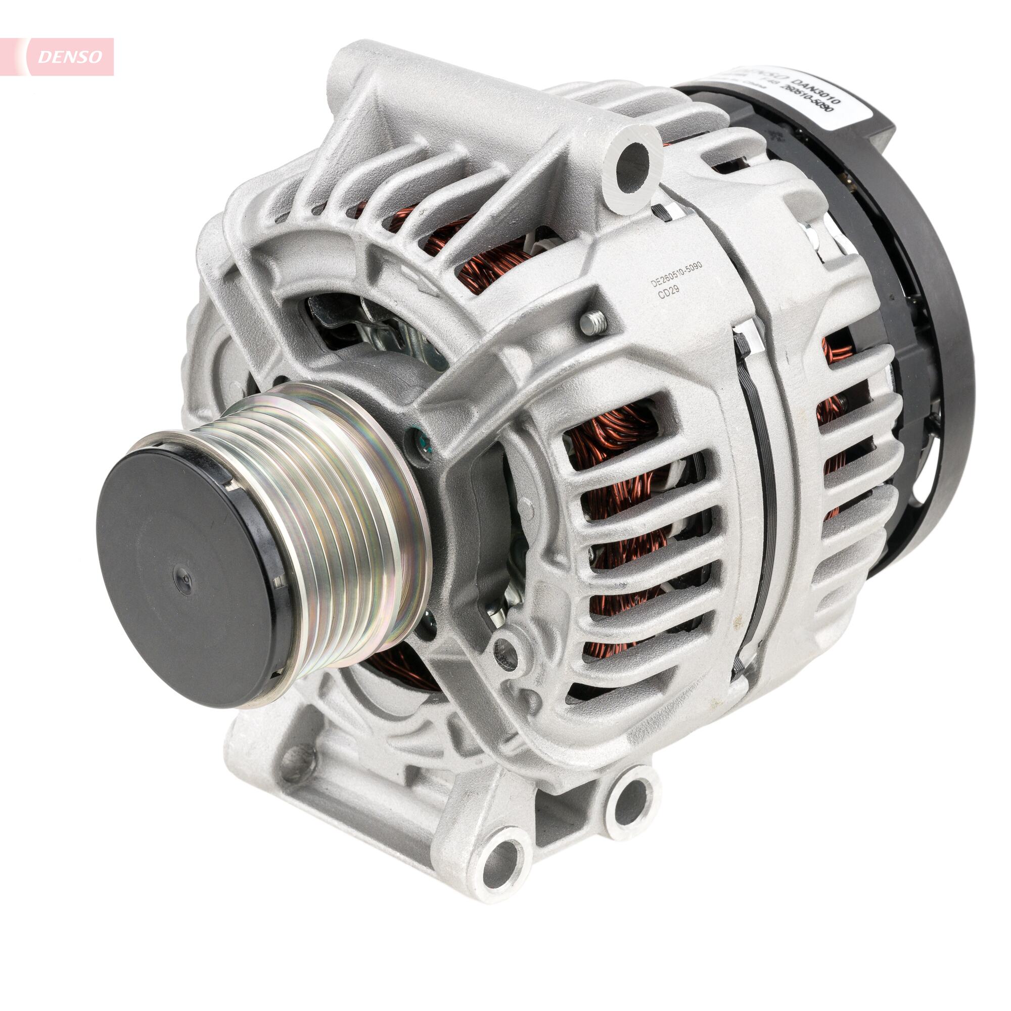 Alternator DENSO 14V 98A Ø55mm DACIA LOGAN SANDERO NISSAN KUBISTAR RENAULT CLIO KANGOO LAGUNA MEGANE