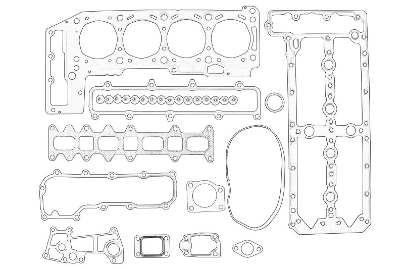 Set garnituri chiulasa motor OE PEUGEOT CITROEN JUMPER II FIAT DUCATO PEUGEOT BOXER 3.0D 07.06-