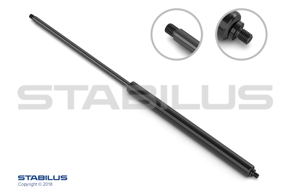 Amortizor portbagaj STABILUS Dreapta/Stanga lungime maxima 438mm SUV 140mm JEEP GRAND CHEROKEE II 04.99-09.05