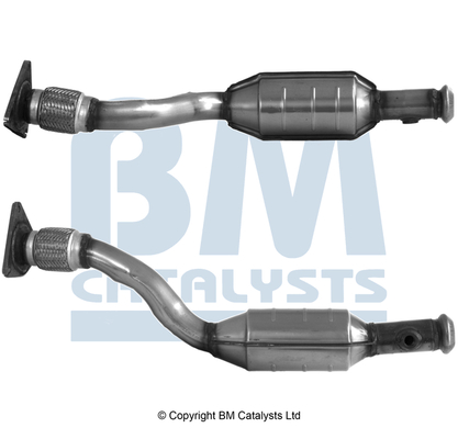 Convertor Catalitic EURO 3/4 Renault Clio II Kangoo 1.4/1.6 09.98- BM CATALYSTS Runda Benzina EURO 4