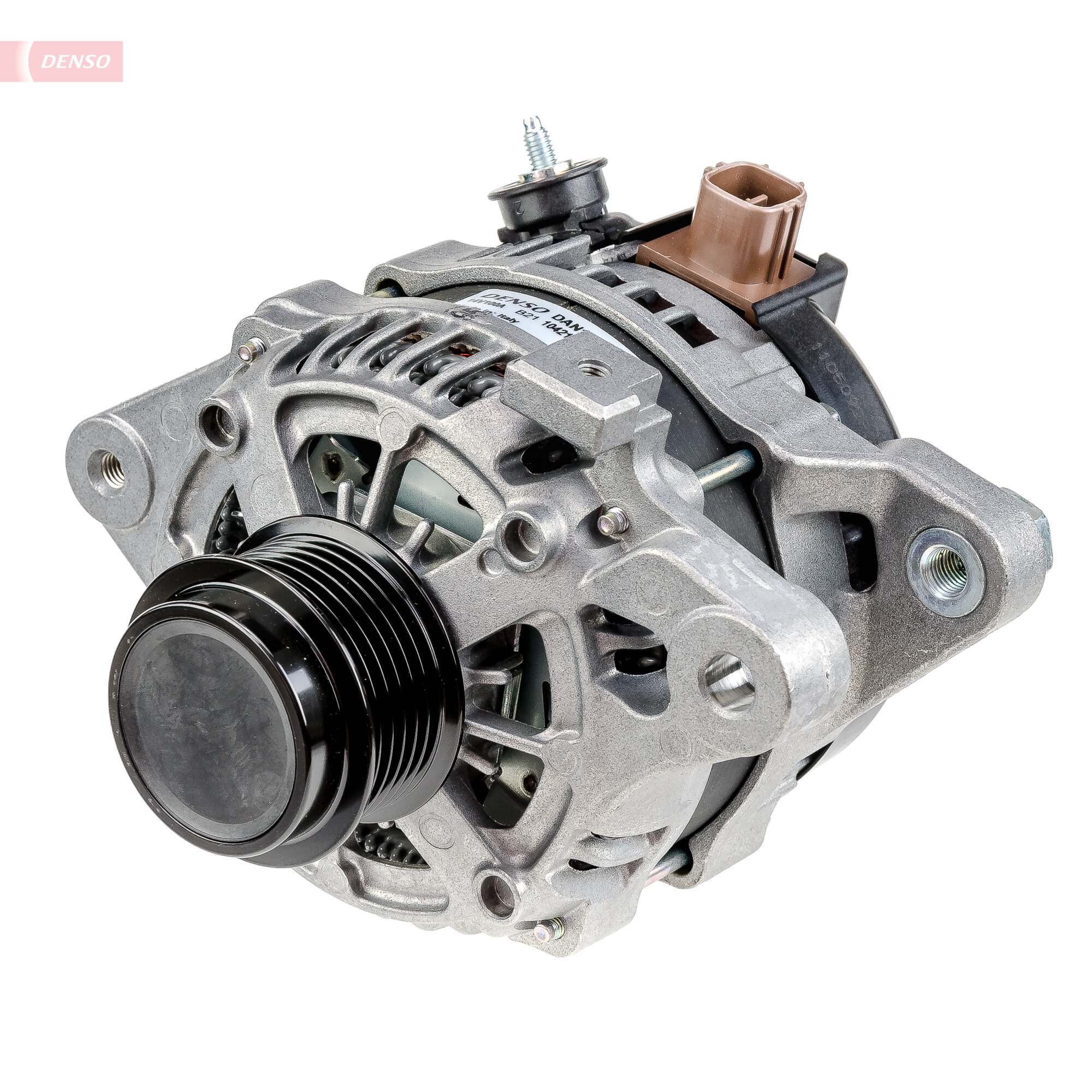 Alternator DENSO 14V 100A Toyota Avensis Verso 1.6/1.8/2.0 11.08-10.18 Diametru 55mm 6 Caneluri 100A